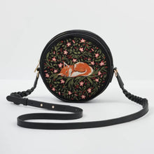 Load image into Gallery viewer, Fable Sleepy Fox Circle Purse
