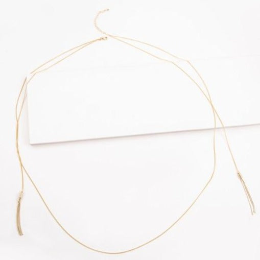 Tsarina Tassel Layered Necklace