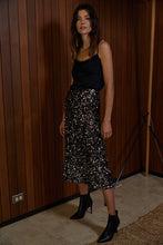 Load image into Gallery viewer, The Onyx Holiday Sequin Midi Skirt

