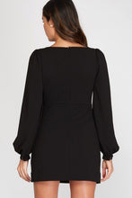 Load image into Gallery viewer, The Rhea Black Dress
