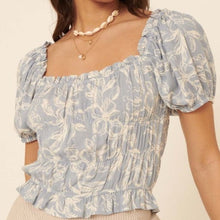 Load image into Gallery viewer, The Nicole Peasant Top
