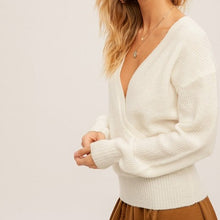 Load image into Gallery viewer, The Samantha Crossover Sweater
