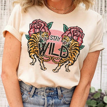 Load image into Gallery viewer, STAY WILD GRAPHIC TEE
