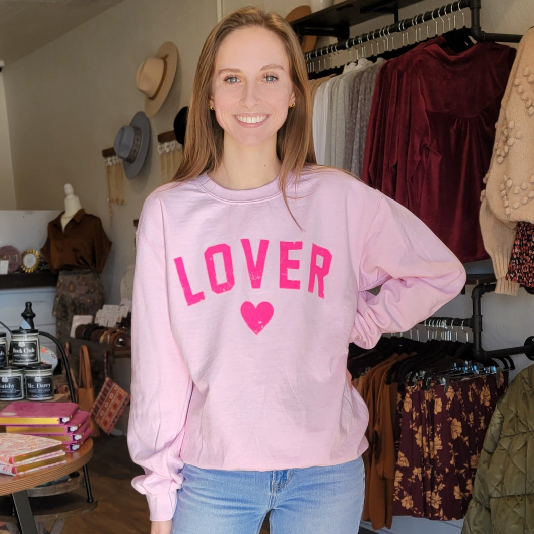 Lover Graphic Sweatshirt