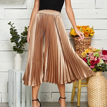 Load image into Gallery viewer, The Goldie Pleated Skirt
